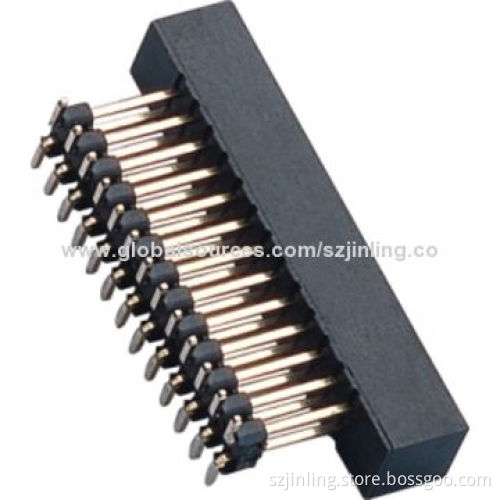 2.54mm Box Headers, THT, Straight Angle with Shrouded